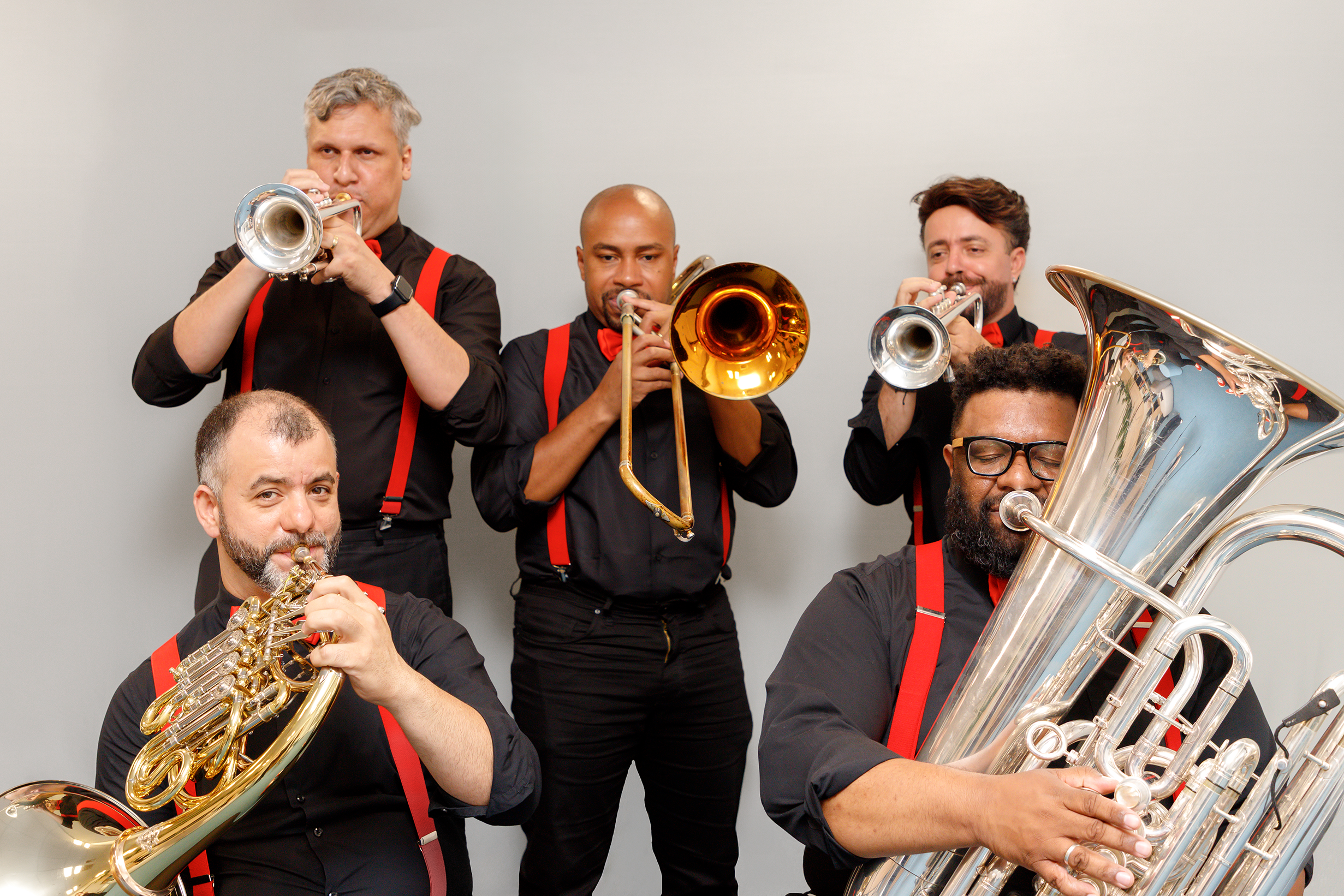 Projeto Concertos Campestres apresenta quinteto BrassUka em nova edição gratuita em Diadema