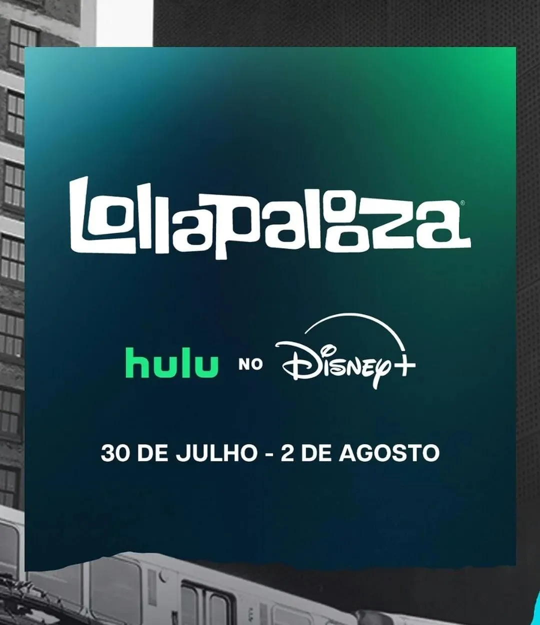 Lollapalooza Chicago 2026: veja como assistir à transmissão no Brasil e confira os horários dos shows no Disney+
