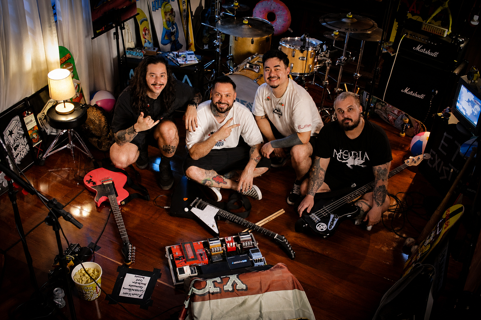 Serena mostra força do rock alternativo no Colisão Sounds, em Londrina