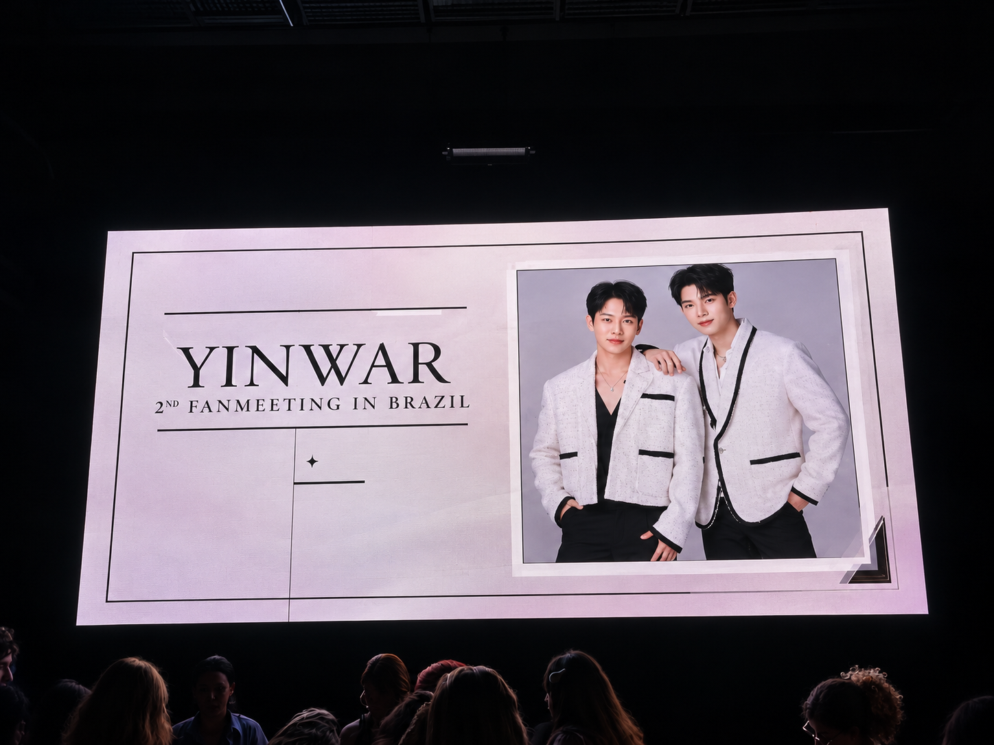 Yinwar retorna ao Brasil para segundo fan meeting e emociona fãs em São Paulo