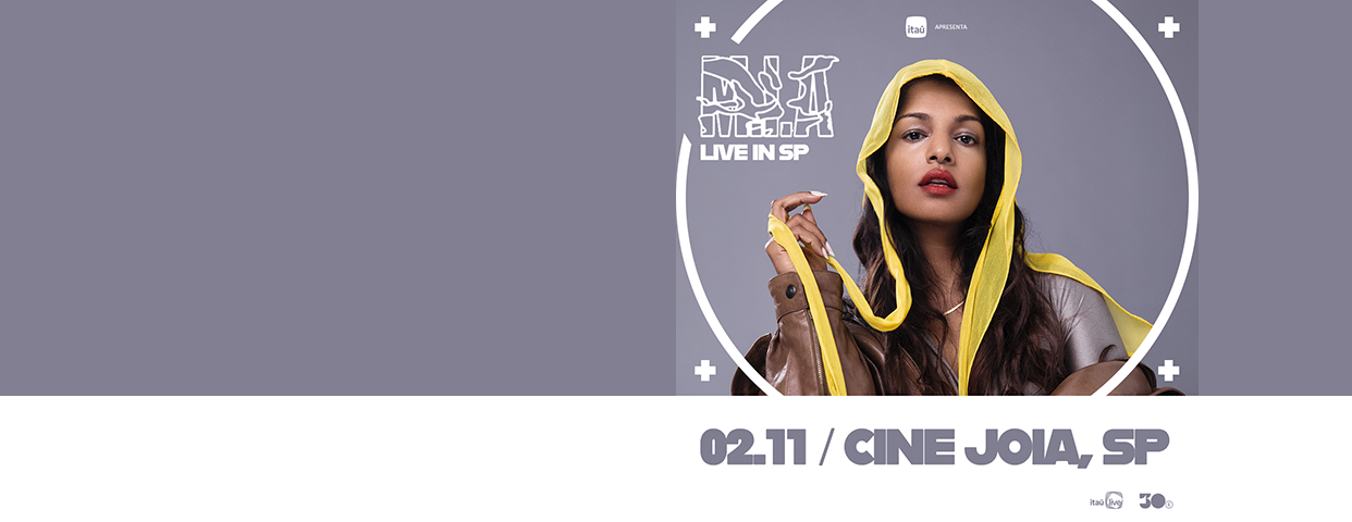 M.i.a desembarca em São Paulo para show solo no Cine Joia em novembro